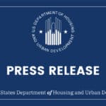 the logo for HUD press releases