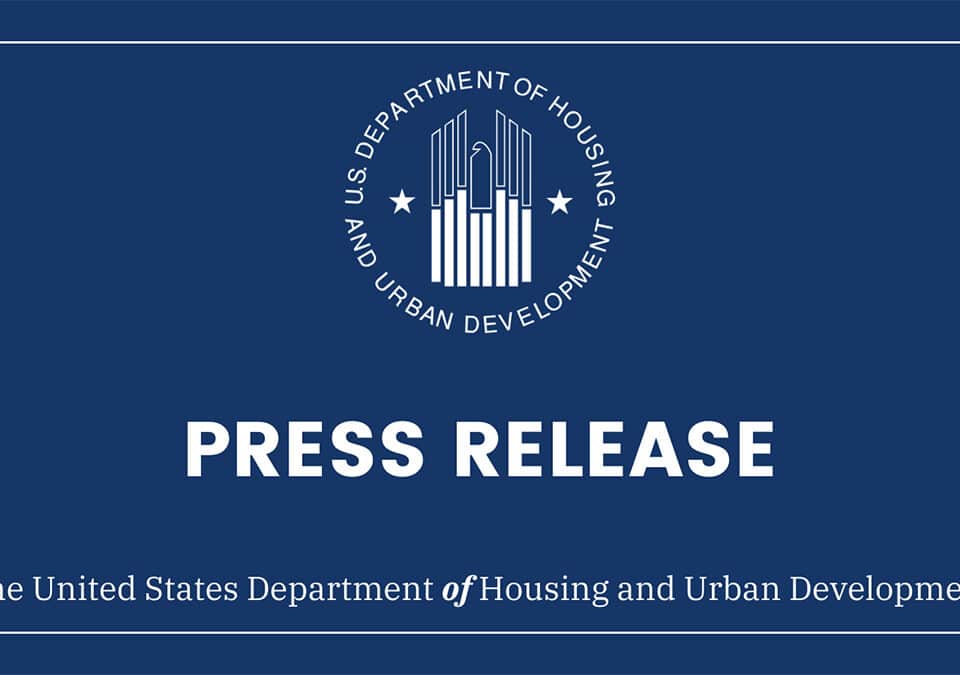 the logo for HUD press releases