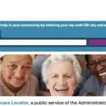 Eldercare Locator page